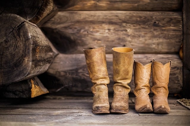 leather boots