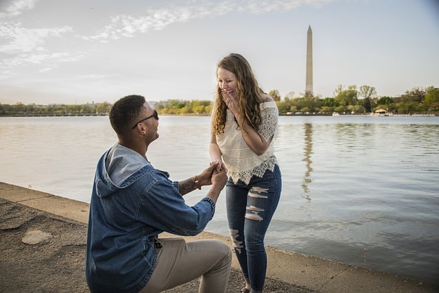 Demande en mariage à l'étranger