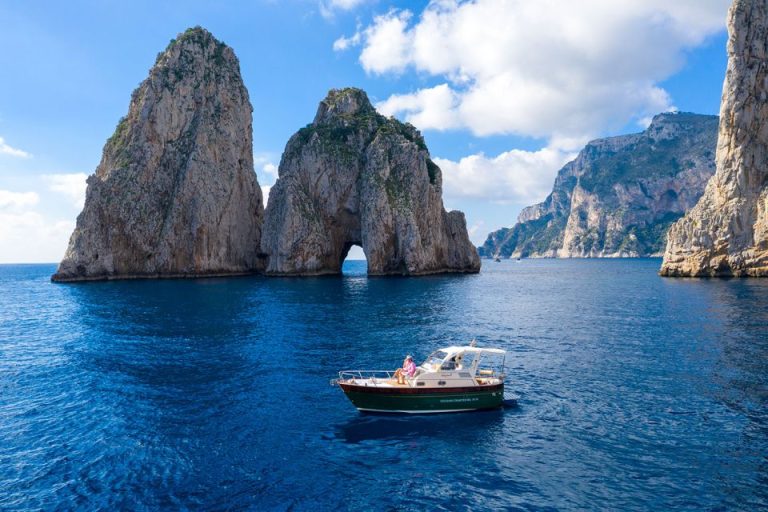 Boottocht naar het eiland Capri