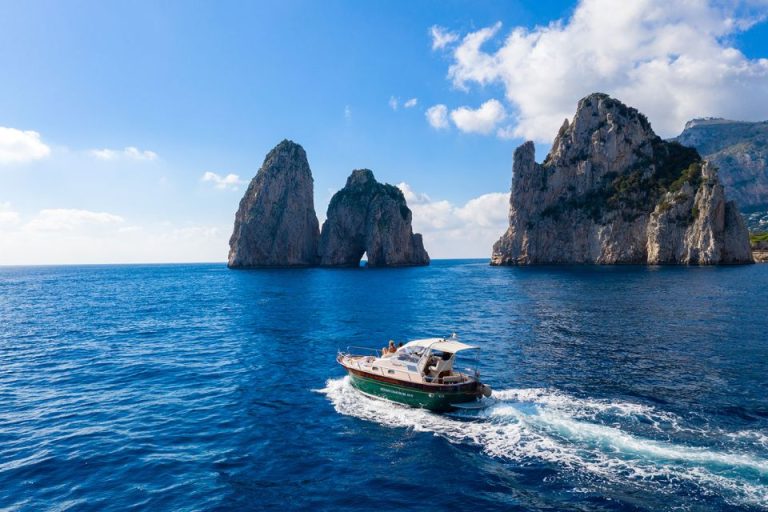 Boat Trip to Capri Island