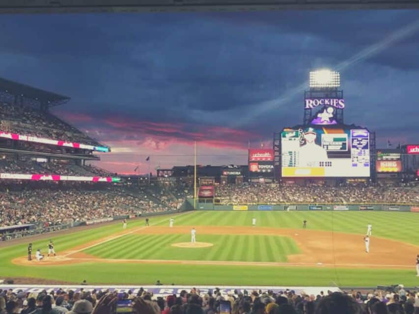 Colorado Rockies Baseball Game