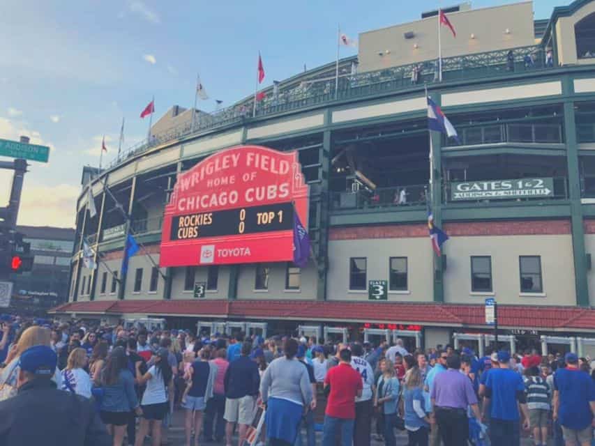 Chicago Cubs Baseball Game