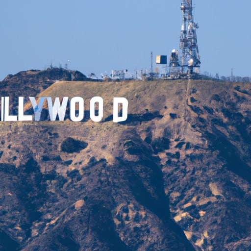 השלט האייקוני של הוליווד המשקיף על לוס אנג'לס