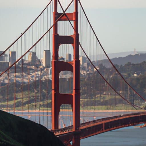 גשר שער הזהב האייקוני בסן פרנסיסקו