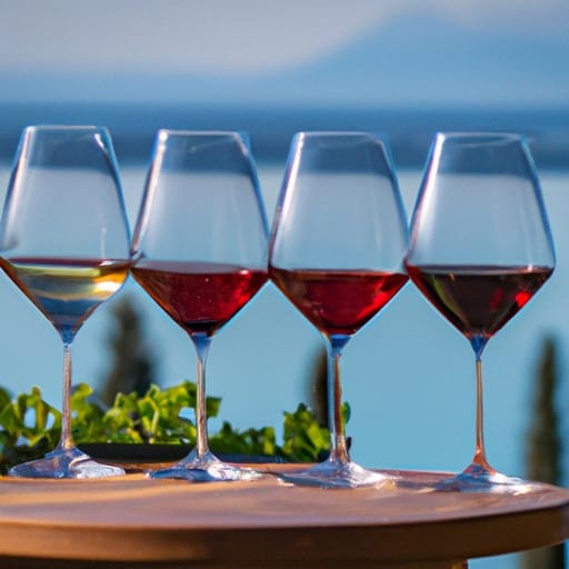 מפגש טעימות יין בכרם מקומי עם נוף לאגם גארדה