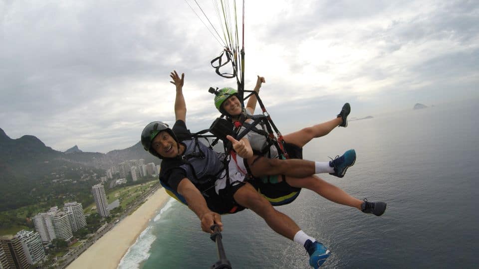 Rio de Janeiro: Tandem Paragliding Flight