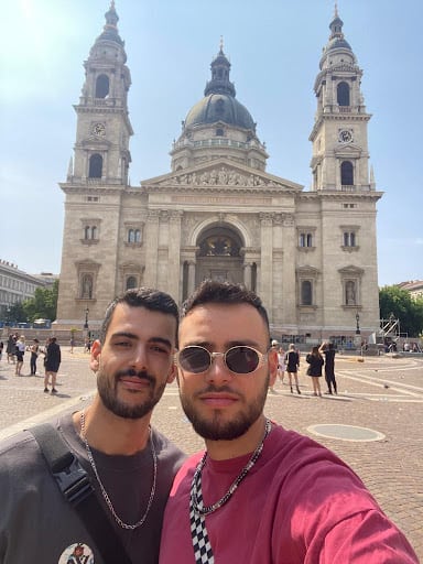 O edifício da basílica