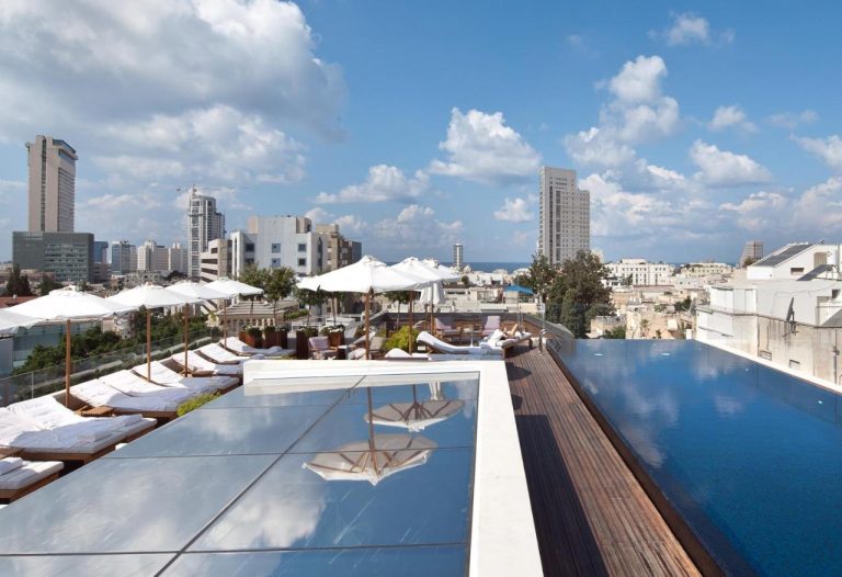 מלונות בתל אביב עם בריכה מחוממת/חיצונית