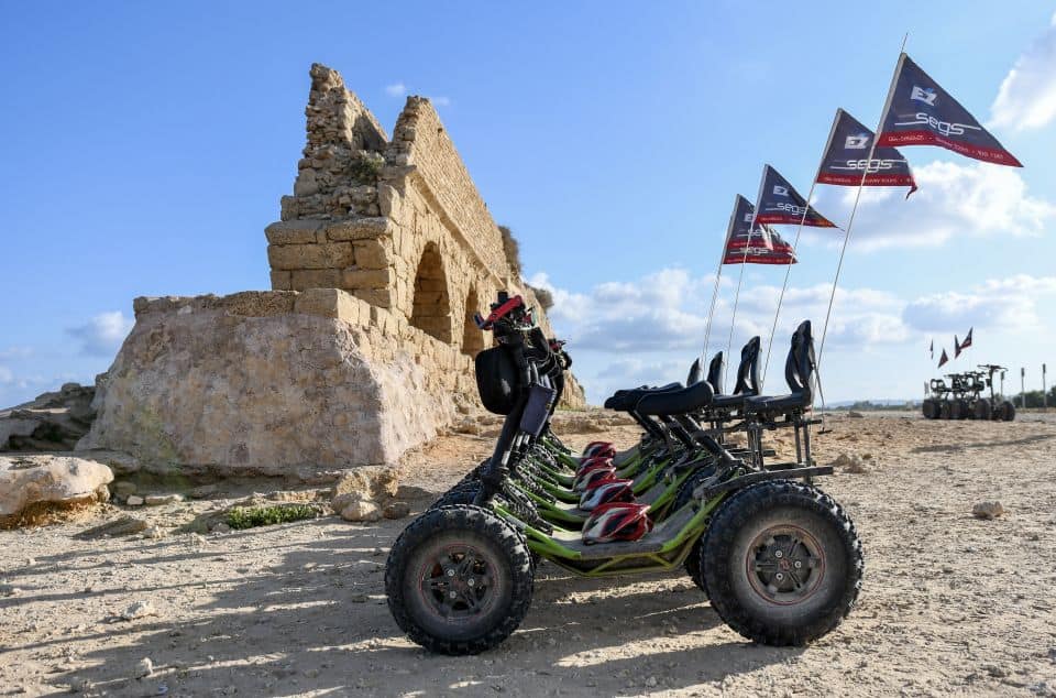 Guided EZ Raider Tour of Caesarea