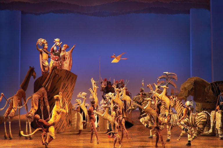 The Lion King show in London