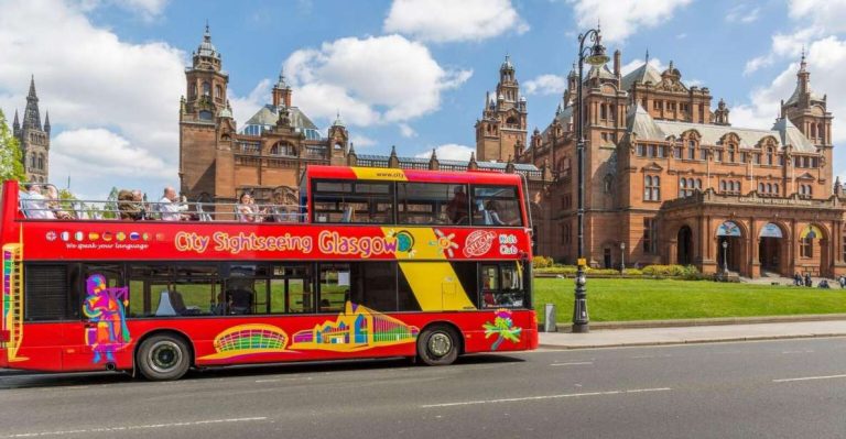 Glasgow City Sightseeing bus tour
