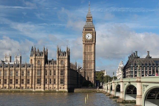 Londýnské hodiny Big Ben